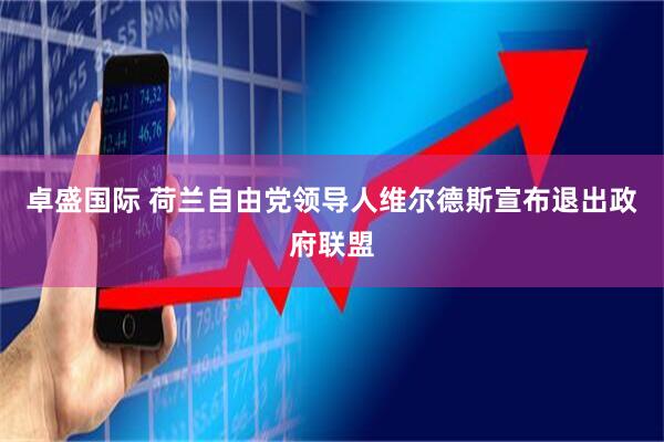 卓盛国际 荷兰自由党领导人维尔德斯宣布退出政府联盟
