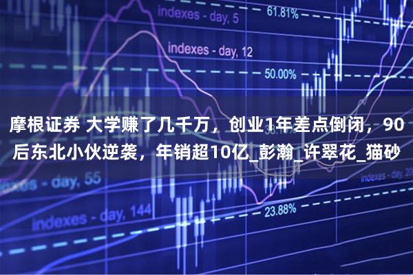 摩根证券 大学赚了几千万，创业1年差点倒闭，90后东北小伙逆袭，年销超10亿_彭瀚_许翠花_猫砂