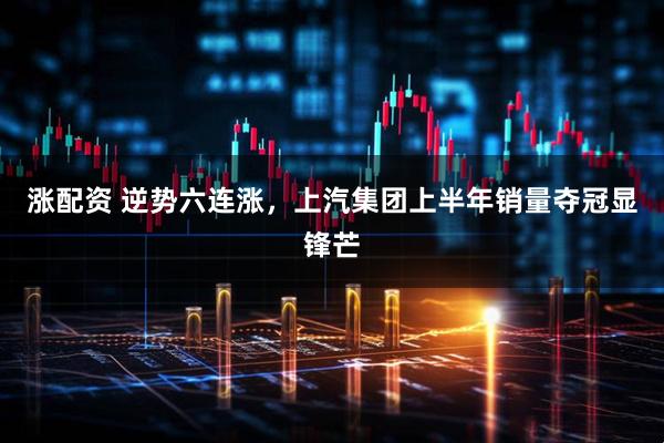 涨配资 逆势六连涨，上汽集团上半年销量夺冠显锋芒