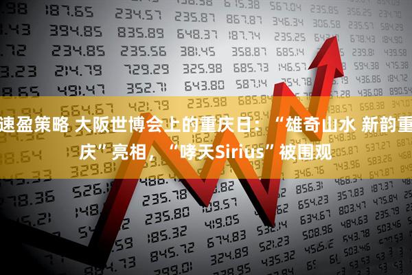 速盈策略 大阪世博会上的重庆日：“雄奇山水 新韵重庆”亮相，“哮天Sirius”被围观