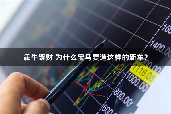 犇牛聚财 为什么宝马要造这样的新车？