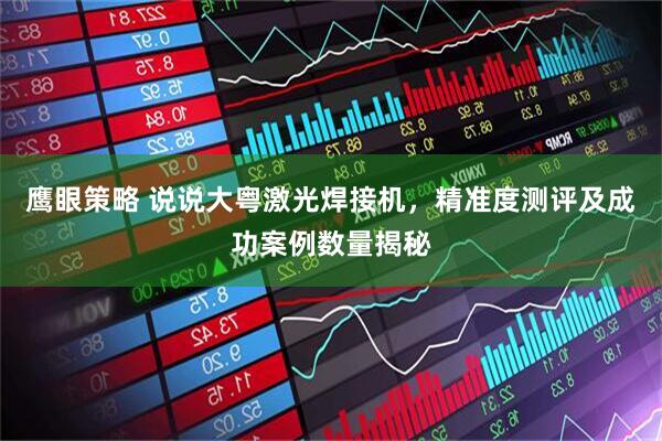 鹰眼策略 说说大粤激光焊接机，精准度测评及成功案例数量揭秘